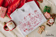 Silly Goose Christmas Svg, Cozy Season Svg, Christmas Design Product Image 10