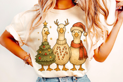 Christmas Goose, Funny Christmas Goose PNG, Merry Christmas Product Image 2