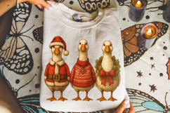 Christmas Goose, Funny Christmas Goose PNG, Merry Christmas Product Image 4