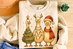 Christmas Goose, Funny Christmas Goose PNG, Merry Christmas Product Image 4