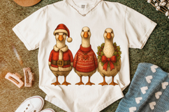 Christmas Goose, Funny Christmas Goose PNG, Merry Christmas Product Image 5