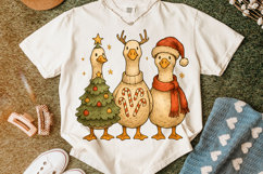 Christmas Goose, Funny Christmas Goose PNG, Merry Christmas Product Image 5
