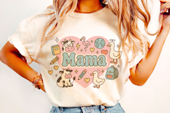 Mama Goose Png, Funny Goose, Mama Cow PNG, Mom PNG, Cute PNG Product Image 2