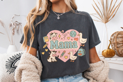 Mama Goose Png, Funny Goose, Mama Cow PNG, Mom PNG, Cute PNG Product Image 4