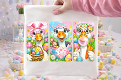 Goose Easter PNG, Bunny Easter PNG, Easter Egg PNG, Funny Product Image 2