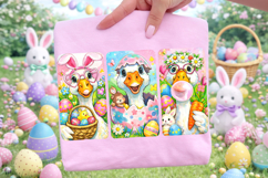 Goose Easter PNG, Bunny Easter PNG, Easter Egg PNG, Funny Product Image 3