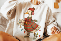 Christmas Goose, Funny Christmas Goose PNG, Merry Christmas Product Image 3
