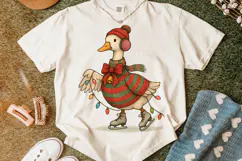 Christmas Goose, Funny Christmas Goose PNG, Merry Christmas Product Image 6