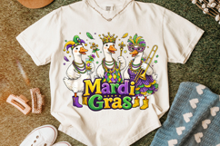 Funny Mardi Gras Goose PNG, Fleur De Lis PNG, Fat Tuesday Product Image 5