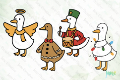 Goose Funny Christmas SVG PNG Product Image 1