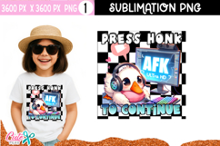 Goose Gamer  Sublimation Design PNG