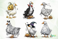 Goose Halloween Clipart Product Image 7