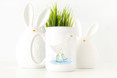 Goose PNG Graphic | Cute Goose in Rain Boots Product Image 3