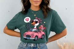 Goose Valentine PNG, Valentine Goose png, Duck valentines Product Image 3