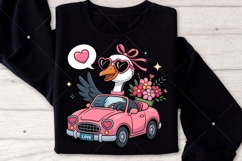 Goose Valentine PNG, Valentine Goose png, Duck valentines Product Image 4