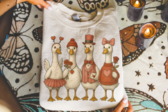 Goose Valentine's Day, Funny Goose PNG, Love PNG, XoXo PNG Product Image 3