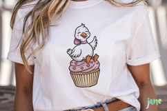 Cute Goose Valentine Clipart Product Image 2