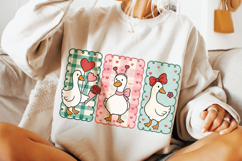 Cute Goose Valentine PNG, Goose Valentine's Day, Funny PNG Product Image 2