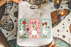 Cute Goose Valentine PNG, Goose Valentine's Day, Funny PNG Product Image 3