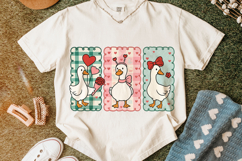 Cute Goose Valentine PNG, Goose Valentine's Day, Funny PNG Product Image 5