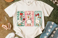 Cute Goose Valentine PNG, Goose Valentine's Day, Funny PNG Product Image 5