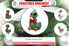 Goose Voodoo Doll Ornament Product Image 1