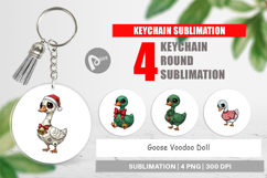 Goose Voodoo Doll Keychain Product Image 1