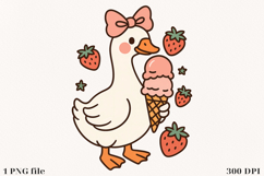 Silly Goose Sublimation Design | PNG File Product Image 1