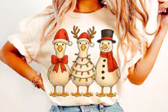 Christmas Goose, Funny Christmas Goose PNG, Merry Christmas Product Image 1