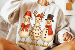 Christmas Goose, Funny Christmas Goose PNG, Merry Christmas Product Image 2