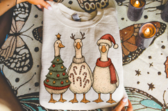 Christmas Goose, Funny Christmas Goose PNG, Merry Christmas Product Image 4