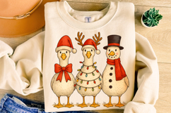 Christmas Goose, Funny Christmas Goose PNG, Merry Christmas Product Image 4