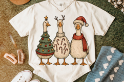 Christmas Goose, Funny Christmas Goose PNG, Merry Christmas Product Image 6