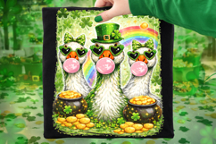 St Patrick's Day Goose PNG, Funny Goose PNG, Lucky Goose PNG Product Image 1