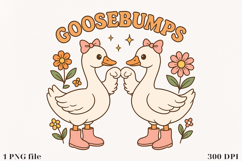 Silly Goose Sublimation Design | PNG File Product Image 1
