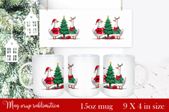 Funny Christmas Geese Sublimation Png Design | mug Print Product Image 1