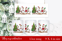 Funny Christmas Geese Sublimation Png Design | mug Print Product Image 1