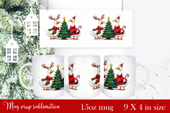 Funny Christmas Geese Sublimation Png Design | mug Print Product Image 1