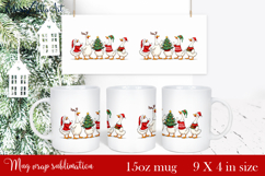 Funny Christmas Geese Sublimation Png Design | mug Print Product Image 1