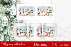Funny Christmas Geese Sublimation Png Design | mug Print Product Image 1