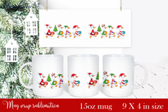 Funny Christmas Geese Sublimation Png Design | mug Print Product Image 1