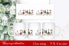 Funny Christmas Geese Sublimation Png Design | mug Print Product Image 1