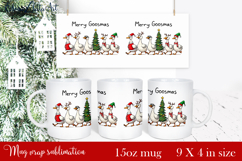 Funny Christmas Geese Sublimation Png Design | mug Print Product Image 1