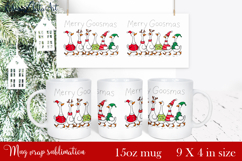 Funny Christmas Geese Sublimation Png Design | mug Print Product Image 1
