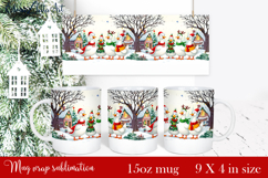 Funny Christmas Geese Sublimation Png Design | mug Print Product Image 1