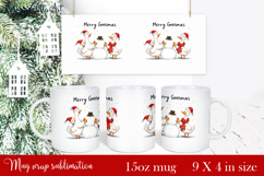 Funny Christmas Geese Sublimation Png Design | mug Print Product Image 1