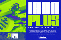 Gordi - Sport Display Font Product Image 4