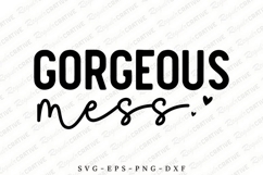 Gorgeous Mess SVG Design Product Image 1
