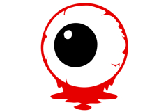 Gory Eye Illustration Product Image 1