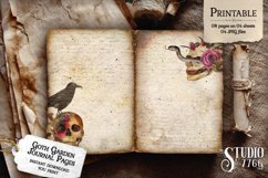 Gothic Garden Junk Journal Pages Product Image 2